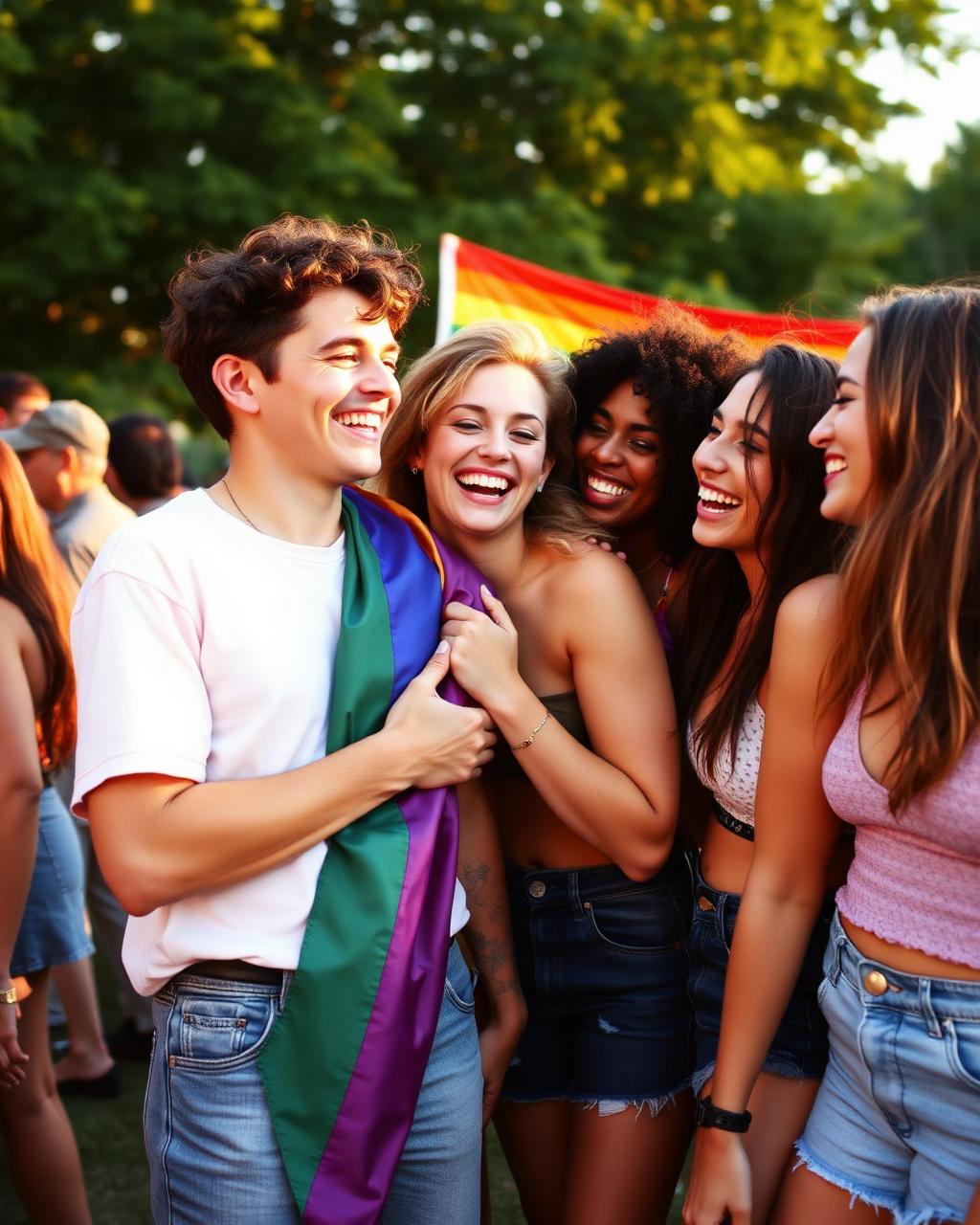 LGBTQ+ — an affinity on Meet New Friends