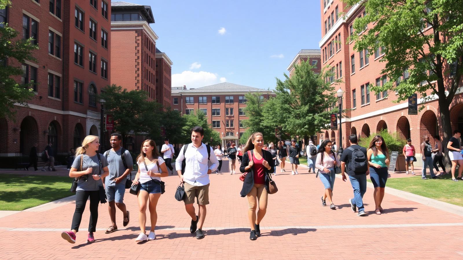 Making friends at Boston University
