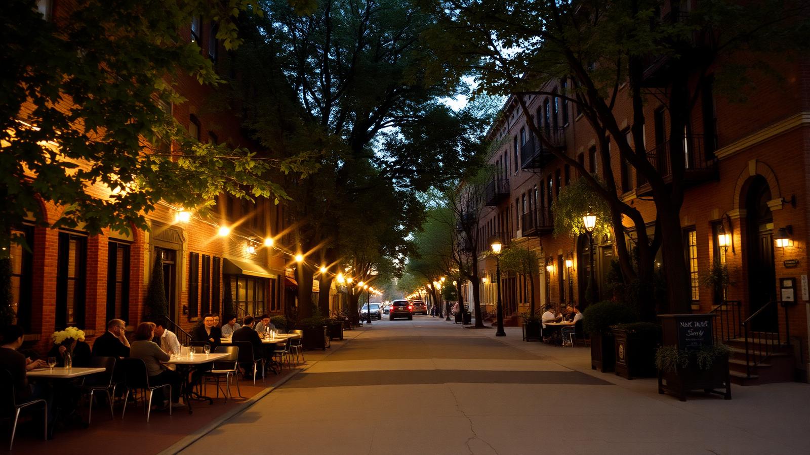 Neighbourhood restaurant on the Southport Corridor in Lakeview, Chicago